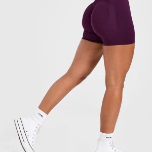 Adapt Seamless Shorts - Midnight Plum