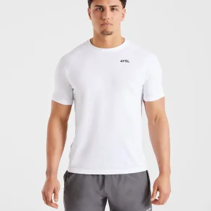 Ascend Seamless T Shirt - White