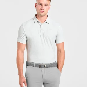 Precision Static Polo - Ice Grey
