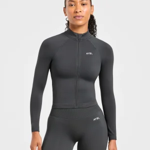 Adapt Seamless Jacket - Dark Charcoal
