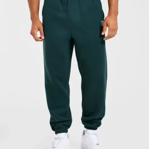 Academy Oversized Joggers - Pine Green