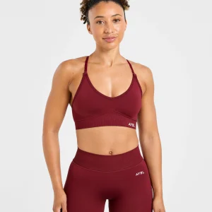Adapt Seamless Sports Bra - Autumn Red