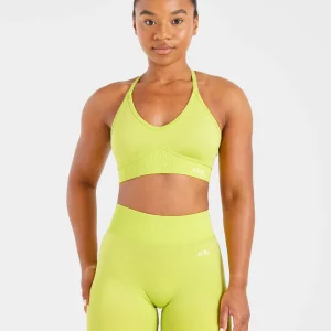 Adapt Seamless Sports Bra - Lime Green