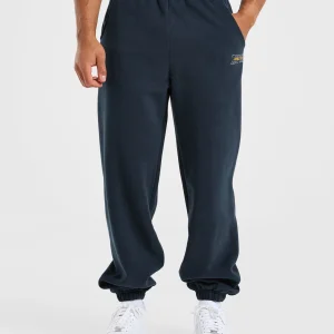 Athletics Oversized Joggers - Navy