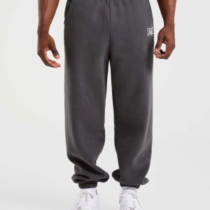 Academy Oversized Joggers - Charcoal