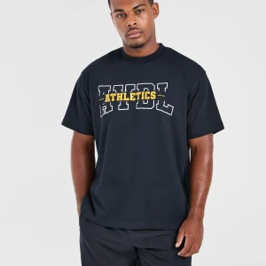 Athletics Oversized T Shirt - Navy