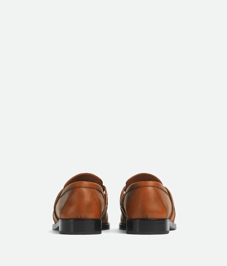 "Mocassins Astaire Light wood" BOTTEGA VENETA – Image 4