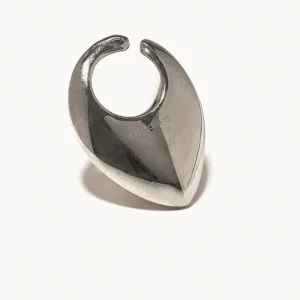 "Boucles Ear Cuff Spada Drop en Cuivre plaqué rhodium " PANCONESI