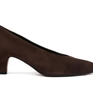 "Escarpins en daim marron" BALLY