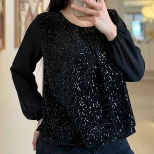 Blouse à sequins