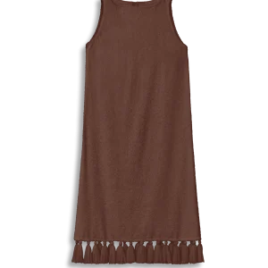 "Robe Longue Aurelia Marron" CAP D'ANTIBES