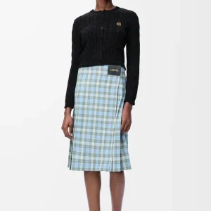 "Cardigan en coton Noir" LOEWE