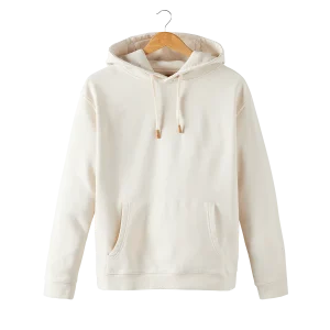 HOODIE BLANC CASSE | MATTHIAS -